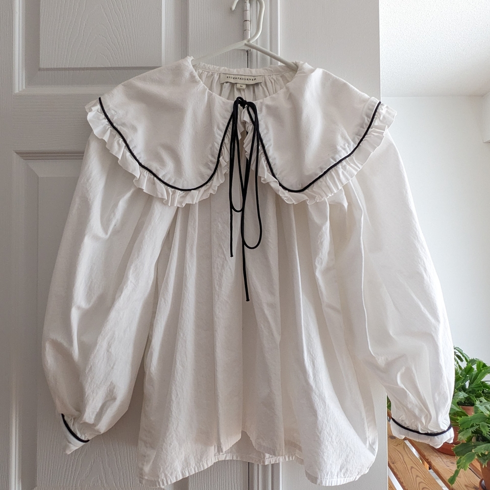 Eliza Faulkner - Sawyer Top with Black Trim